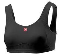 CASTELLI 4518550 ROSSO CORSA BRA Women's Sports bra Black White L