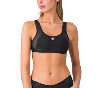 CASTELLI 4518550 ROSSO CORSA BRA Women's Sports bra Black White M