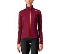 CASTELLI 4519539-421 TRANSITION W JACKET Jacket Women's Bordeaux/Brilliant Pink M