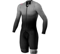 CASTELLI 4520001-870 Body Paint 4.X Speed Suit LS Men's Silver Gray/Black M