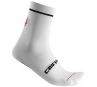 CASTELLI 4520043 ENTRATA 13 SOCK Men's Socks WHITE BLACK XXL