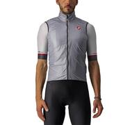 Castelli Aria Vest Silver Gray L Cycling Jacket, Vest