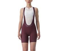 CASTELLI 4520062-625 Prima BIBSHORT Women's Shorts DEEP Bordeaux/Persian RED M