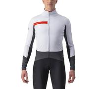 CASTELLI 4520505-087 Beta Ros Jacket Jacket Men'S Silver Gray/Dark Gray-Red Size Xxl
