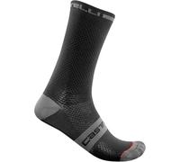 CASTELLI 4521029 SUPERLEGGERA T 18 SOCK Men's Socks Black White L/XL