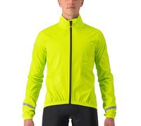 CASTELLI 4521500 EMERGENCY 2 RAIN JACKET Men's Jacket ELECTRIC LIME M