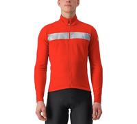 CASTELLI 4521503-023 RADDOPPIA 3 JKT Jacket Men's RED/SILVER REFLEX Size S