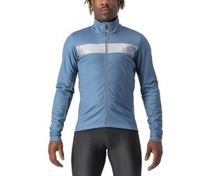 CASTELLI 4521503-473 RADDOPPIA 3 JKT Jacket Men's STEEL BLUE/BLUE REFLEX Size XXL