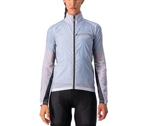 CASTELLI 4521529-870 SQUADRA STRETCH W JACKET Women's Jacket SILVER GRAY/DARK GRAY L
