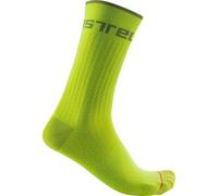 CASTELLI 4521552-383 DISTANZA 20 SOCK Socks Men's ELECTRIC LIME Size S/M