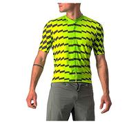 CASTELLI 4522007-383 UNLTD STERRATO JRSY Sweatshirt Men's Electric Lime/Dark Gray XL