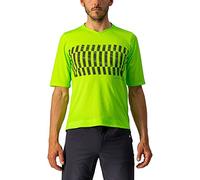 CASTELLI 4522008-383 TRAIL TECH TEE Sweatshirt Men's Electric Lime/Dark Lime XL
