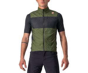 CASTELLI 4522010-316 UNLIMITED PUFFY VEST Jacket Men's LIGHT MILITARY GRAY/DARK GRAY Size M