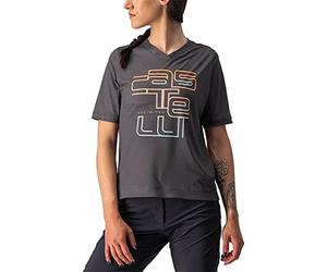 CASTELLI 4522054-030 Trail TECH W TEE T-Shirt Women's Dark Gray L