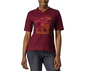 CASTELLI 4522054-091 Trail TECH W TEE T-Shirt Women's Barbaresco Red M