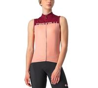CASTELLI 4522066-566 VELOCISSIMA SLESS Sweatshirt Women's Blush/Bordeaux M