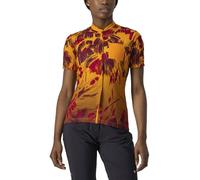 CASTELLI 4522085-752 UNLTD SENTIERO JRSY Sweatshirt Women's Golden Orange/Barbaresco Red M