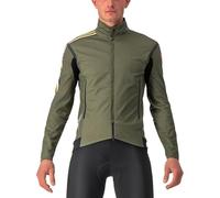 CASTELLI 4522501-075 UNLTD PERFETTO RoS Sweatshirt Men's MILITARY GREEN/GOLDENROD Size L