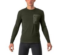 CASTELLI 4522506-075 UNLTD MERINO LS Men's Sweatshirt Military Green M