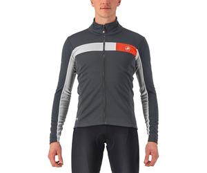 CASTELLI 4522509-030 MORTIROLO 6S JACKET Jacket Men's DARK GRAY/SILVER Size M