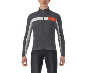 CASTELLI 4522509-030 MORTIROLO 6S JACKET Jacket Men's DARK GRAY/SILVER Size XL