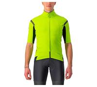 CASTELLI 4522512-383 GABBA RoS 2 Jacket Men's ELECTRIC LIME/DARK GRAY Size L