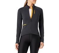 CASTELLI 4522539-030 UNLTD Trail W JRS Women's Sweatshirt Dark Gray/Goldenrod M