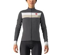 CASTELLI 4522547-101 VOLARE LS Jersey Women's Sweatshirt Black/White-Chank L