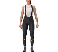 CASTELLI 4522550-883 VELOCISSIMA DT BIBT Women's Tights Black/Melon-Silver Reflex M