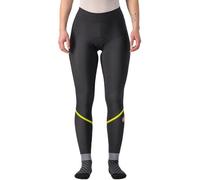 CASTELLI 4522551-790 VELOCISSIMA TH TIGHT Women's Tights Black/Electric Lime-Silver REF L