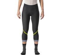 CASTELLI 4522552-790 VELOCISSIMA TH KNI. Women's Tights Black/Electric Lime-Silver REF L