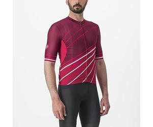 CASTELLI 4523014-421 Speed Strada Jersey Men's T-Shirt Bordeaux/Persian RED M