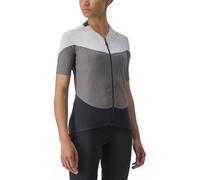 CASTELLI 4523040-125 Gradient Color Block Jersey Women's T-Shirt Gunmetal Gray/Silver Gray XS
