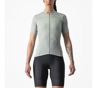 Castelli Anima 4 Short Sleeve Jersey Pale Green Women - XL