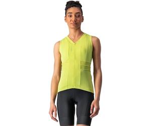 CASTELLI 4523043-244 Anima 4 Sleeveless Women's T-Shirt Bright Lime/Absinthe S