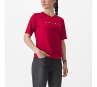 CASTELLI 4523047-611 Trail TECH 2 W TEE Women's T-Shirt Dark red M