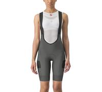 CASTELLI 4523048-125 Unlimited Cargo W BIBSHORT Women's Shorts Gunmetal Gray S