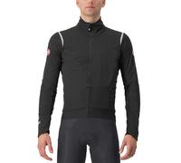 CASTELLI 4523505-085 ALPHA DOPPIO ROS JKT Jacket Unisex LIGHT BLACK/SILVER Size XXXL