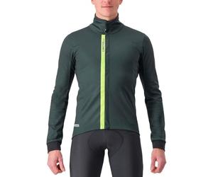 CASTELLI 4523508-303 ENTRATA JACKET Jacket Unisex ROVER GREEN/YELLOW Size M