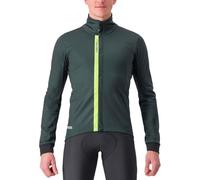 CASTELLI 4523508-303 ENTRATA JACKET Jacket Unisex ROVER GREEN/YELLOW Size XXL