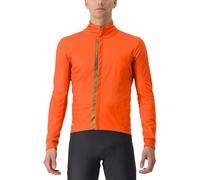 CASTELLI 4523508-857 ENTRATA JACKET Jacket Unisex RED ORANGE/METAL BROWN Size M