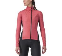 CASTELLI 4523544-654 TRANSITION 2 W JKT Jacket Men's MINERAL RED/BLACK Size XS