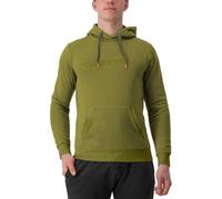 CASTELLI 4523559-592 LOGO HOODIE Sweatshirt Unisex AVOCADO GREEN Size M