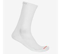 Castelli A/C 18 Hot Weather Cycling Socks - SS26 - White / 2XLarge