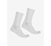 Castelli A/C 18 Socks Pack White (2 Pairs) - S-M