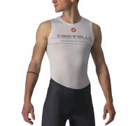 CASTELLI Active Cooling Sleeveless Men's T-Shirt, Mens, T-Shirt, 4520030, Silver Gray, L