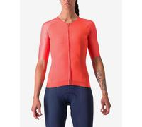 Castelli Aero Pro 7.0 Rosso Corsa Short Sleeve Jersey Bright Pink Women - L