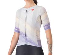 Castelli Aero Pro 8S Women's Short Sleeve Jersey - SS25 - Silver Grey / Small