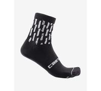 Castelli Aero Pro 9 Socks Black White Women - S-M
