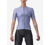 Castelli Aero Pro Rosso Corsa Short Sleeve Jersey Violet Blue Women - L